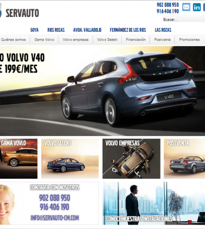 Servauto estrena web y presencia en Redes Sociales
